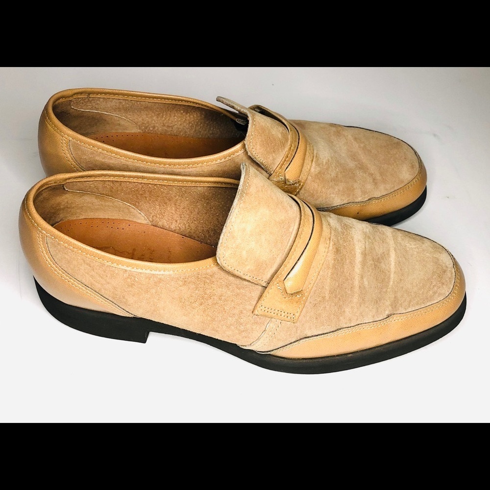 Hush Puppies Bracco Slip On Loafers Suede Leather